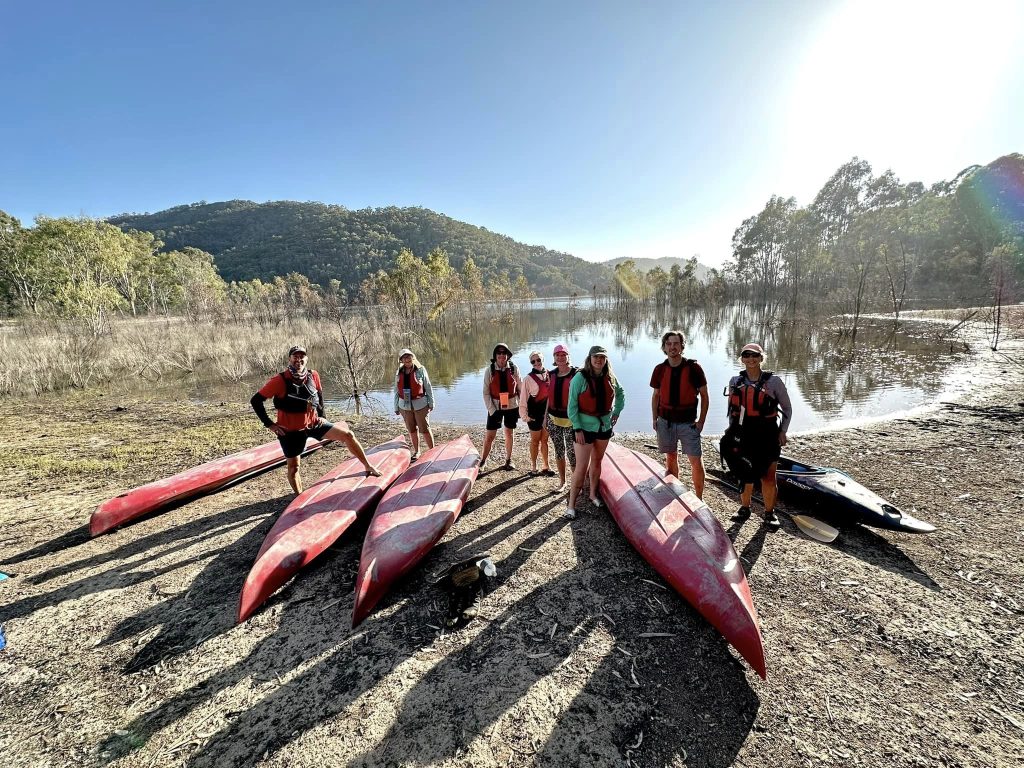 lake eildon group photo
