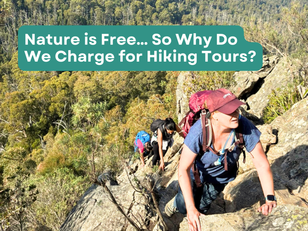 Nature is Free… So Why Do We Charge for Hiking Tours?